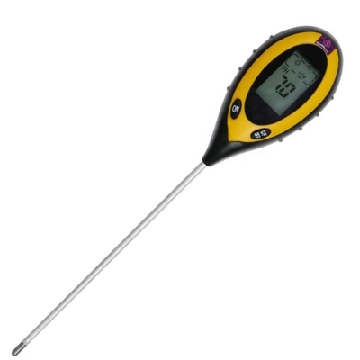 Testeur de l'humidité du pH du sol 0-2000 Testeur de l'humidité du pH pour les plantes en pot Jardins 4 en 1