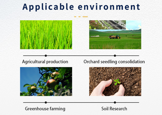 Smart Agriculture 3 en 1 NPK Soil 3 Pin Sensor avec sortie et performances Modbus RS485