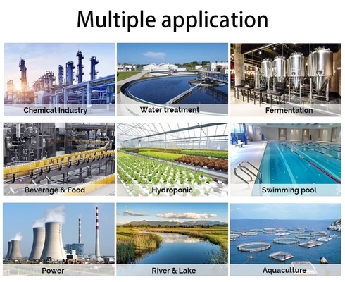 PH ORP EC TDS Salinité DO FCL Analyseur de turbidité pour la surveillance de l'eau de piscine
