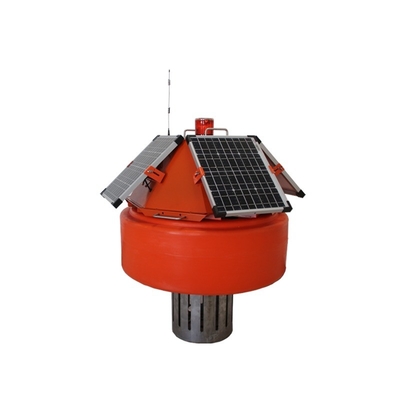 Support personnalisé ODM Bouée de surveillance de l'eau avec panneaux solaires et lumière d'avertissement