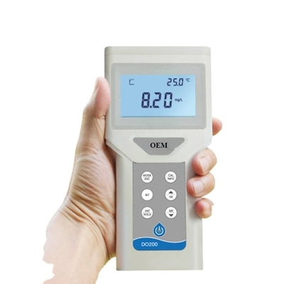 Capteur de pH de haute précision, compteur d'oxygène soluble portable pour l'aquaculture