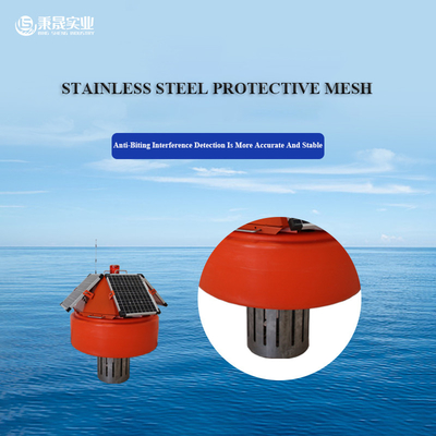 Support personnalisé ODM Bouée de surveillance de l'eau avec panneaux solaires et lumière d'avertissement