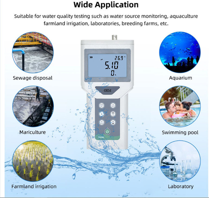 Support personnalisé pour les produits ODM, pH/ORP portable avec électrode remplaçable