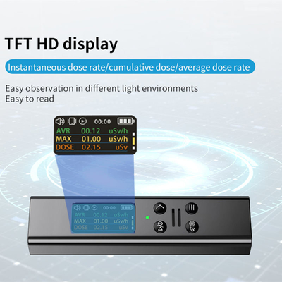 Dosimètre numérique LCD compteur Geiger pour mesure personnelle portable des rayons XY bêta