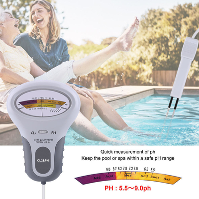 Testeur électrique portable pour la mesure de l'eau dans les piscines