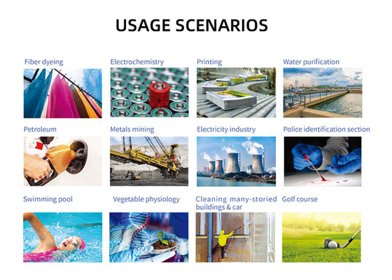 TDS/CE Plage 0-9999 ppm/us/cm Testeur d'eau à paramètres multiples pour la surveillance des aquariums