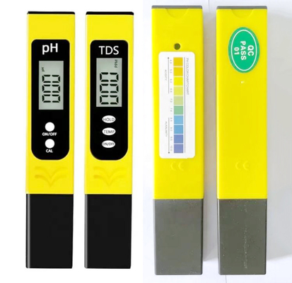 Testeur combiné portable TDS PH de 155 mm pour le traitement de l'eau