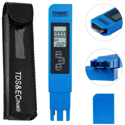 Affichage LCD 3 en 1 ATC Température TDS EC Mètre Portable pour l'aquarium