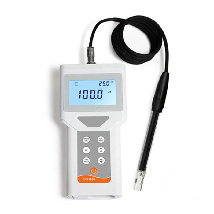 Testeur de conductivité LCD portatif de surveillance de l'eau 3 en 1 haute précision