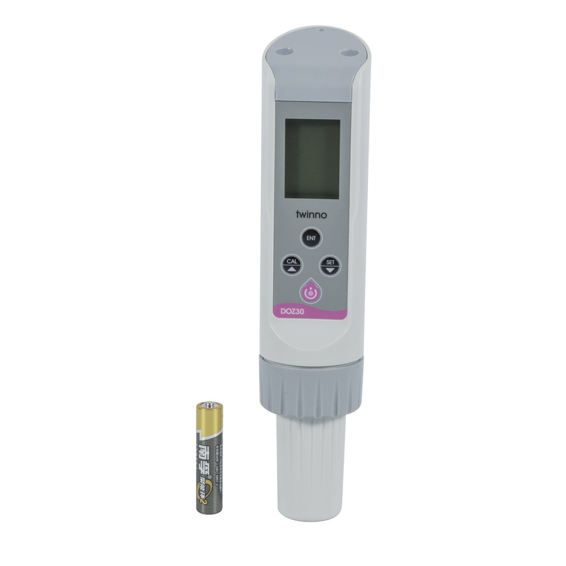 Mètre de pH de l'eau type stylo Mètre d'ozone avec plage de mesure 0-10.00 mg/l et grand écran