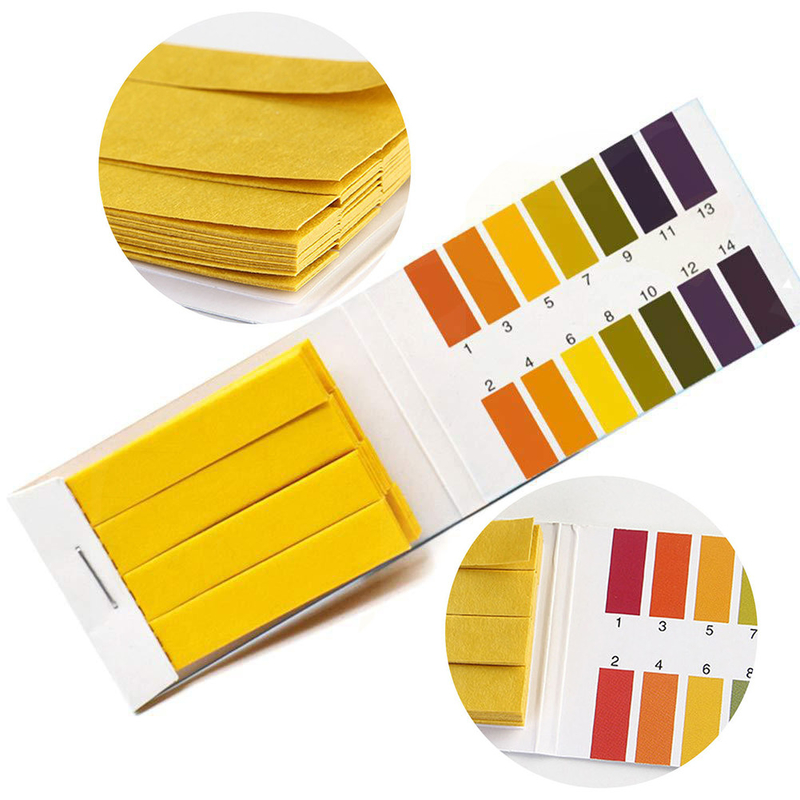 LAB 0-14 pH Papier de test bandes d'indicateur universel Papier pour le test de pH 1-14 Alcalinité